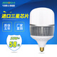 節(jié)博士超亮LED大功率燈泡50W80W100W150W車間廠房節(jié)能燈螺口大瓦工廠照明球泡 E27螺口鰭片鋁系列（正白光） 150W
