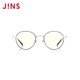 睛姿（JINS）兒童防藍(lán)光防輻射看手機(jī)平板上網(wǎng)課金屬圓框護(hù)目眼鏡FPC18A105 94黑色