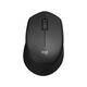 羅技（Logitech）M330 輕音鼠標(biāo) 無線鼠標(biāo) 辦公鼠標(biāo) 右手鼠標(biāo) 帶無線微型接收器 【M330】無線輕音鼠標(biāo) 黑色  2.4G