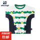 商場(chǎng)阿路和如男寶夏季2024t恤短袖兒童中小童 ABDD1XA207GN 140 CM