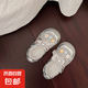 女寶寶鞋網(wǎng)面透氣公主學(xué)步鞋2025夏季1-3歲女童涼鞋兒童小童嬰兒 銀色【酷米俠&GC-39】橋-5 25 內(nèi)長約15.5cm