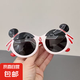 2025新款兒童太陽(yáng)鏡哪吒同款小孩時(shí)尚戶外卡通眼鏡男女童遮陽(yáng)眼鏡 哪吒#兒童墨鏡【米白色】 無(wú)規(guī)格