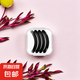 睫毛夾膠墊替換膠墊條型軟膠墊彈性眼睫毛圈帶收 黑色 1件 4條