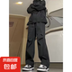 三防暴雨級(jí)防水沖鋒褲男春秋季休閑戶外登山美式機(jī)能工裝褲子男 布丁C30黑色 常規(guī) 3XL