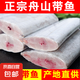 東海舟山 三去帶魚段 去冰凈重3斤 中段 生鮮 去頭去尾去內(nèi)臟 【精品】舟山三去帶魚段 凈重3斤