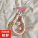可愛(ài)創(chuàng)意云朵星星可愛(ài)卡通掛飾手機(jī)掛繩腕帶鑰匙扣掛件 云朵鑰匙扣-粉云-1個(gè)
