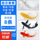 錦鯉魚活魚觀賞魚純種魚大型紅白冷水淡水好養(yǎng)耐活金魚小魚苗錦鯉 11-13cm黃金+烏金+白金+紅金各2