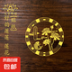 【好運連連荷花貼紙】衛(wèi)生間墻貼金屬門貼手機貼鞋柜衛(wèi)生間蓮花貼 好運連連貼紙-3個（散裝）