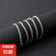 項(xiàng)鏈男潮牌高級(jí)感百搭銀色鈦鋼個(gè)性ins風(fēng)古巴鏈男士輕奢小眾飾品 男士項(xiàng)鏈-龍骨鏈項(xiàng)鏈-50cm-1條