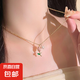 郁金香珍珠項鏈夏季項鏈高級設計感小眾珠珠吊墜輕奢鎖骨氣質名媛 01【郁金香珍珠項鏈】