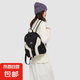 【lululemon制造商】戶(hù)外背包爬山雙肩包輕便通勤短途旅行登山包 黑色