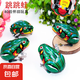 鐵皮青蛙跳跳蛙兒童上弦小動物80后經典懷舊上鏈發(fā)條玩具益智禮物 鐵皮青蛙 2個