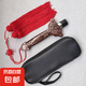 太極劍伸縮劍晨練表演健身男女收縮武術(shù)折疊劍道具兒童硬舞劍寶劍 古銅【贈(zèng)冰絲大穗+皮包】