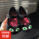MINI DD2025夏季新款貓咪女童涼鞋寶寶果凍鞋兒童魚嘴鞋公主可愛 黑色 25 內(nèi)長(zhǎng)16cm 9碼