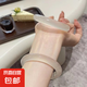 敲顯白新中式清冷感冰透手鐲女2025爆款小眾高顏值顯白手飾 6337冰透白月光手鐲