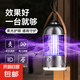 滅蚊燈滅蠅燈家用電擊式驅(qū)誘蚊神器室內(nèi)戶外露營燈照明燈電蚊拍 【插電款】光波捕誘/照明/可掛可放
