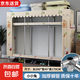 布衣柜家用簡易衣柜20管加粗全鋼架鋼管衣柜出租屋雙人收納掛衣柜 2米小小兔【合金鋼接頭】