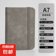 便攜A7記事本隨身攜帶小筆記本口袋英語(yǔ)單詞本迷你隨手記辦公會(huì )議 便攜筆記本-灰色-1本裝