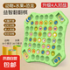 大號翻翻棋動物對對碰兒童2-4人對戰(zhàn)水果記憶棋親子互動益智玩具 翻翻棋108棋(恐龍+水果+動物)