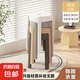 凳子家用塑料凳子椅子熟膠凳圓凳加厚凳子板凳可疊放風(fēng)車(chē)凳餐凳 沉穩(wěn)-【白灰卡黑】四把裝 30cm 標(biāo)準(zhǔn)寬度座面