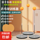 乒乓球訓(xùn)練器自練神器學(xué)生鍛煉視力乒乓球成人對打訓(xùn)練器球拍玩具 金屬底座+2木拍+2桿+3球