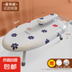 燙衣板熨衣服板架迷你燙衣架熨燙臺(tái)小型熨衣板家用折疊熨斗墊板 繡花三月（豪華版） 60*37*17cm