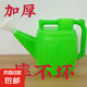 澆花水壺加厚噴壺塑料澆水壺長嘴花灑壺園藝澆菜壺家用淋花壺批發(fā) 4L加厚型丨灑水壺（單灑頭） W85丨熟料全新料+源頭工廠