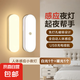 感應(yīng)起夜小夜燈led智能人體感應(yīng)人走燈滅家用臥室床頭夜用過道樓梯小夜燈宿舍 白光1個(gè)+暖光1個(gè)【人來(lái)燈亮】