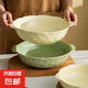 酸菜魚大盆碗家用陶瓷雙耳湯碗ins高顏值泡面碗學(xué)生宿舍用沙拉碗 奶油色12英寸雙耳石紋湯碗1個(gè)