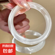 白水晶粉水晶幸運(yùn)草串珠手鏈輕奢高級(jí)感手環(huán)甜美簡(jiǎn)約小眾百搭手飾 手鐲-白色