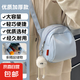 高顏值小眾設(shè)計(jì)小包女2025新款潮流貝殼包輕便百搭大容量斜挎包包 藍(lán)色