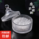水晶消磁碗白水晶消磁石200g白水晶+消磁碗套裝組合 水晶200g+大號消磁碗