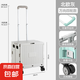 【友耐同廠】手拉車折疊買菜車便攜家用手拖車快遞小推車-直拉款 【萬向四輪-40L】北歐灰 一個裝