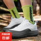 始祖鳥(niǎo)同款高品質(zhì)登山鞋防潑水運(yùn)動(dòng)鞋男鞋越野耐磨徒步鞋休閑鞋 2415白灰 偏小一碼 43