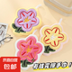 可愛擦手巾掛式加厚刺繡吸水速干家用衛(wèi)生間兒童廚房手帕毛巾抹布 暴富花 1條