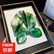杭州絲綢春季莫奈油畫花瓶真絲絲巾女小領(lǐng)巾100%桑蠶絲圍巾小方巾 主圖 50*50cm