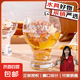 【迪士尼正版】彩盒包裝高顏值玻璃杯啤酒杯冷飲杯高顏值水杯 米妮啤酒杯 400ml 1只