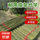 竹竿菜園搭架豆角黃瓜番茄爬藤架園藝籬笆圍欄旗桿葡萄架批發(fā) 20根【精選竹竿】 1.4-1.6厘米粗2米長