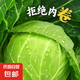 包菜新鮮卷心菜大頭菜農(nóng)戶自種當(dāng)季綠葉蔬菜綠甘藍(lán) 綠甘藍(lán) 3斤