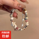 失氧星星小貓爪骨頭手鏈女ins小眾高級感diy手工串珠閨蜜百搭手串 多巴胺星星手鏈1條 無規(guī)格
