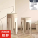 家用凳子加厚塑料可疊放摞疊餐桌板凳風(fēng)車凳高圓凳膠凳子簡約椅子 臨安-6把裝【可疊摞收納】
