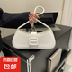 高級(jí)感包包女2025新款春夏百搭通勤單肩包復(fù)古腋下法棍包豪618 白色