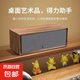 有線音響 臺(tái)式電腦音響桌面音箱有線連接立體聲立體聲霸低音炮 棕色【環(huán)繞音質(zhì)+桌面聲霸】 E-1112有線連接-勁爆低音炮