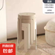 家用凳子加厚塑料可疊放摞疊餐桌板凳風(fēng)車凳高圓凳膠凳子簡約椅子 西涼-4把裝【可疊摞收納】