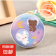 兒童創(chuàng)意可愛馬口鐵卡通零錢包耳機線圓形拉鏈?zhǔn)占{包幼兒園獎勵小禮品 彩虹泡泡熊1個