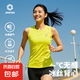 【冰絲透氣】速干跑步運(yùn)動(dòng)背心男女款夏季新款戶外無(wú)袖T恤上衣 JN 檸檬黃 【女款】 L 【女100-115斤 男90-105斤】
