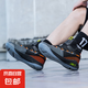 庫里9專業(yè)實戰(zhàn)籃球鞋男緩震支撐回彈耐磨青少年運動高幫碳板球鞋 亮麗橙 40