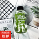 pongdang超大容量玻璃杯便攜水瓶 water水果茶玻璃水杯花茶杯學(xué)生 小胖 Water 黑色 600ml 1只