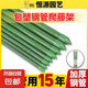 園藝支柱包塑鋼管支花架黃瓜豆角葡萄種菜植物爬藤架支撐桿綠植架 直徑16mm 長度210cm【10支裝】