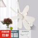 祥瓏夏天客廳墻上小型小風(fēng)扇學(xué)生宿舍廚房辦公室家用電風(fēng)扇衛(wèi)生間壁扇 米白七葉壁扇（升級(jí)款）+3米延長線